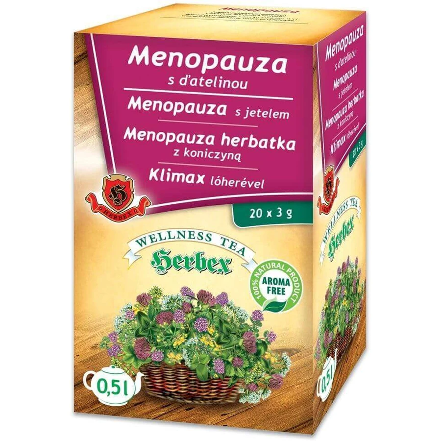 Herbex MENOPAUSE с травяным сбором Atelina 20 x 3 г: цены и характеристики