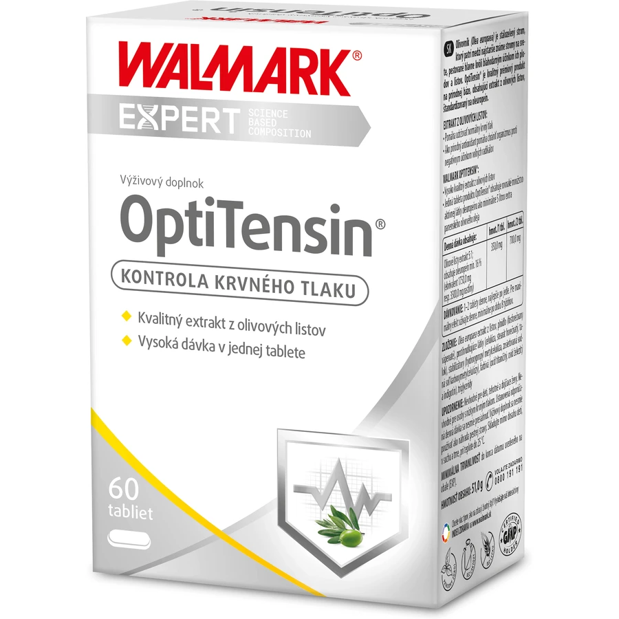 Walmark OptiTensin 60 таблеток: ціни та характеристики
