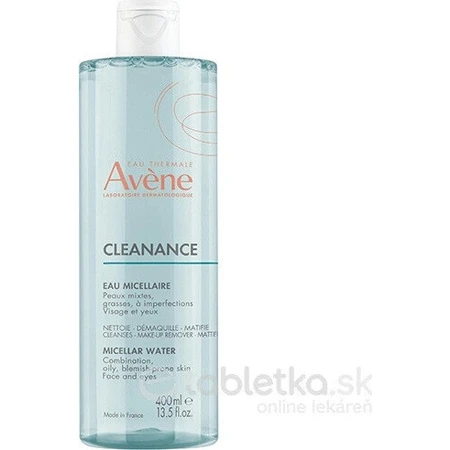 Avène Cleanance Мицеллярная вода 400 мл 1×400 мл,мицеллярная вода: цены и характеристики