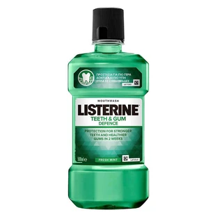 Ap de gur Защита зубов и десен Свежая мята, 500 мл, Listerine