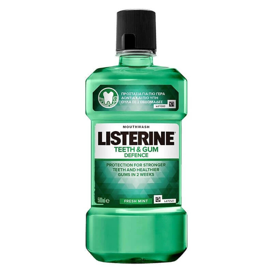 Ap de gur Защита зубов и десен Свежая мята, 500 мл, Listerine: цены и характеристики