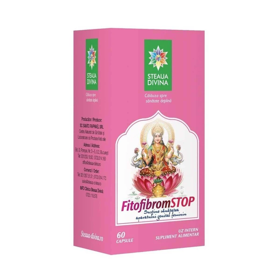 Фітофібромстоп Divine Star Fitofibromstop, 60 капсул: ціни та характеристики