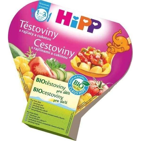 HIPP BIO Паста с помидорами и цуккини 1×250 г, детское питание: цены и характеристики