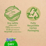 Сменные сухие носовые платки Swiffer 18 шт.: цены и характеристики