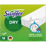 Сменные сухие носовые платки Swiffer 18 шт.: цены и характеристики