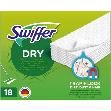 Сменные сухие носовые платки Swiffer 18 шт.: цены и характеристики