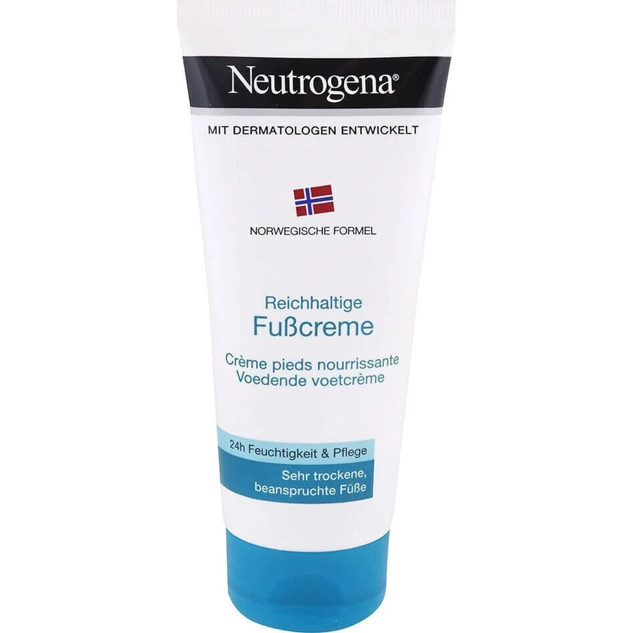 NEUTROGENA® Ультраживильний крем для ніг з норвезькою формулою 1×100 мл, крем для ніг: ціни та характеристики