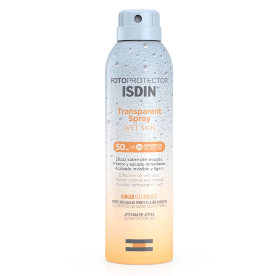 Спрей для тела Isdin Fotoprotector Wet Skin SPF 50 солнцезащитный, 250 мл: цены и характеристики