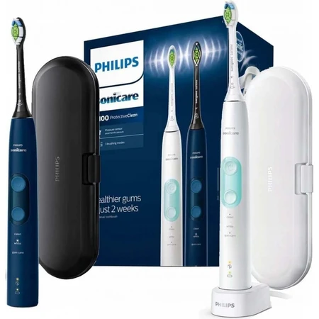 Philips Sonicare 5100 HX6851/34 1+1 1×1 набір, звукова зубна щітка 2 шт.: ціни та характеристики