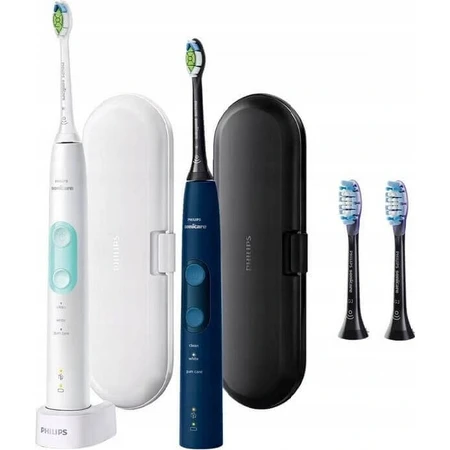 Philips Sonicare 5100 HX6851/34 1+1 1×1 набір, звукова зубна щітка 2 шт.: ціни та характеристики