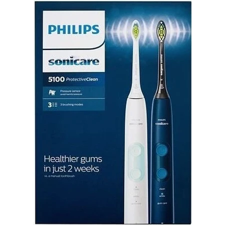 Philips Sonicare 5100 HX6851/34 1+1 1×1 набір, звукова зубна щітка 2 шт.: ціни та характеристики