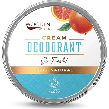 Wooden Spoon Натуральный кремовый дезодорант Go Fresh! 60 мл 1×60 мл, кремовый дезодорант: цены и характеристики