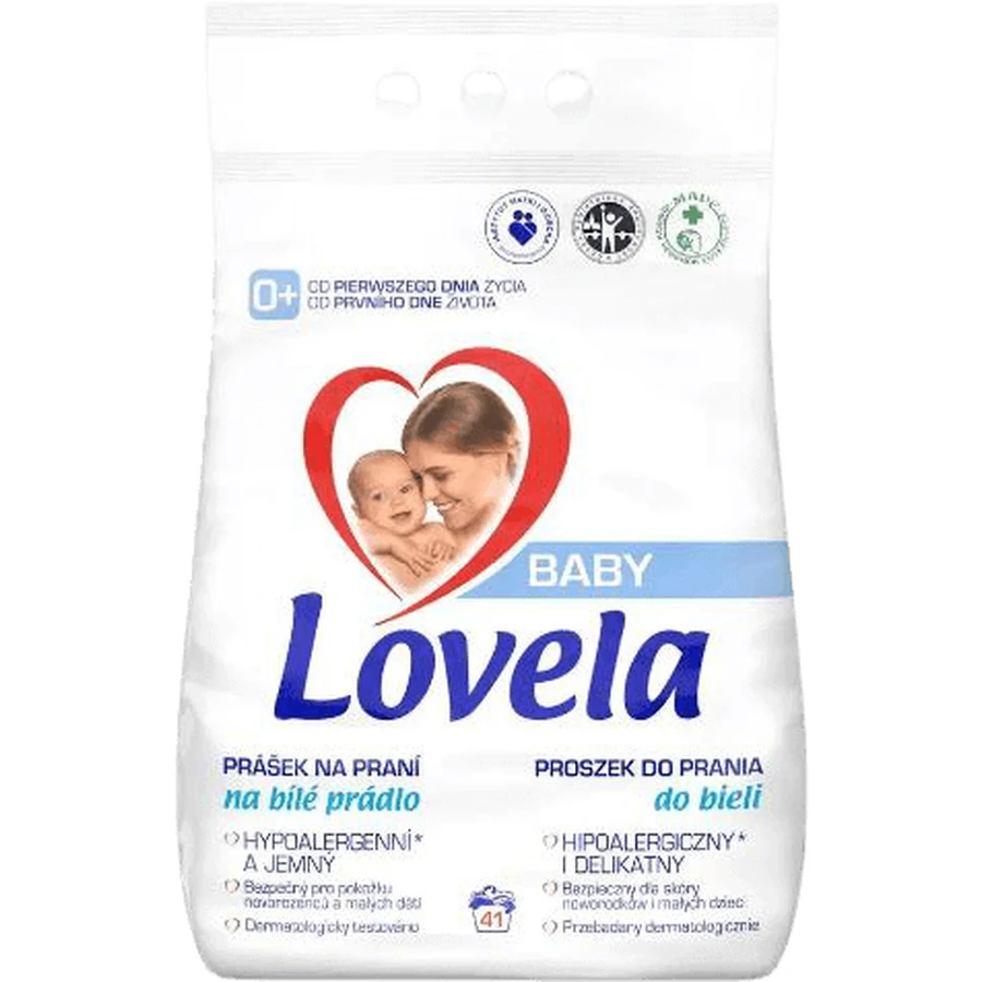 Lovela Детский стиральный порошок для белого цвета 4,1 кг: цены и характеристики
