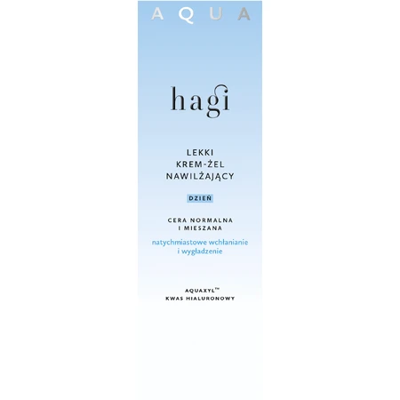 Hagi Aqua Zone, легкий денний зволожуючий крем-гель, нормальна та комбінована шкіра, 50 мл: ціни та характеристики
