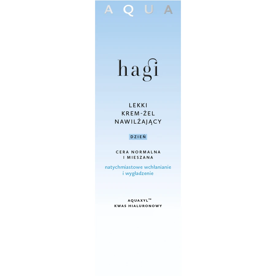 Hagi Aqua Zone, легкий денний зволожуючий крем-гель, нормальна та комбінована шкіра, 50 мл: ціни та характеристики