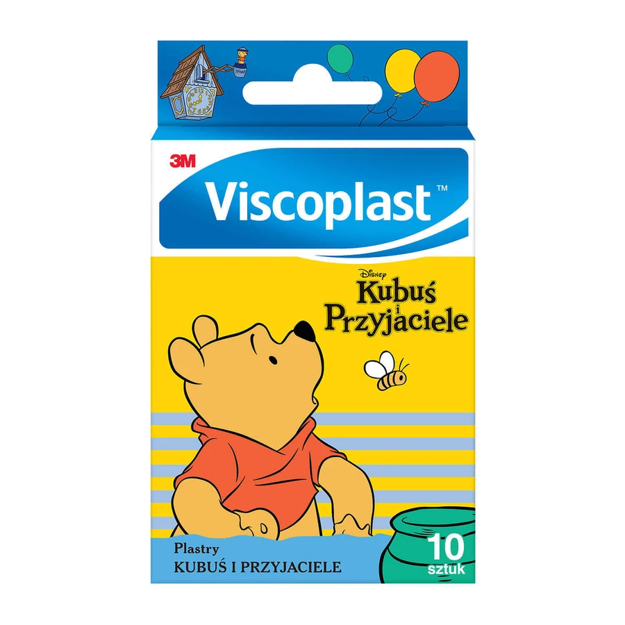 Пластир Viscoplast, Kubu i Przyjaciele, 10 штук: ціни та характеристики