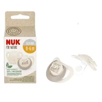 NUK For Nature, пустушка, силіконова, анатомічна, сіра, 0-6 місяців, 2 шт.: ціни та характеристики