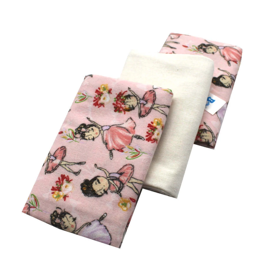 Комплект из 3 подгузников из тонкого льна Princess, 75x75 см, 3 штуки, Baltic Bebe: цены и характеристики