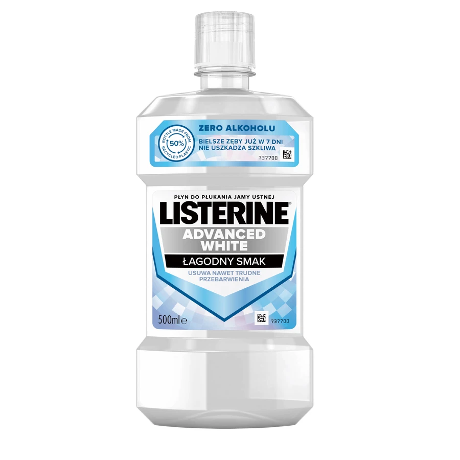 Listerine, Advanced White Mouthwash, 500 мл: цены и характеристики