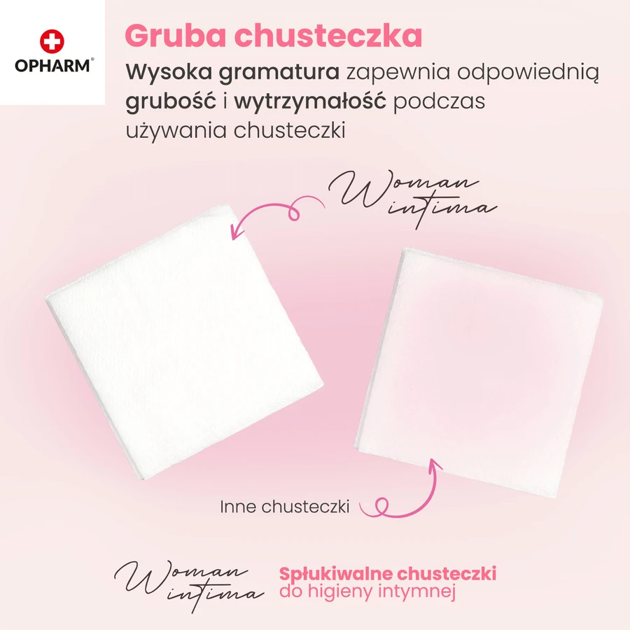 Opharm Woman Intima, серветки для інтимної гігієни, 24 шт.: ціни та характеристики