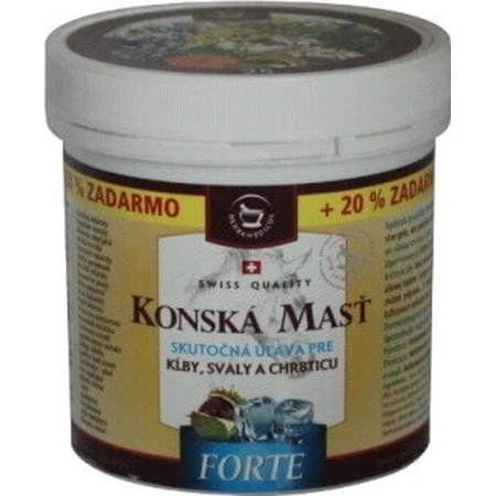 КІНСЬКА МАЗЬ ФОРТЕ ХОЛОДИЛЬНИК 1х250 мл, мазь для коней: ціни та характеристики