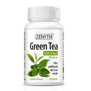 Екстракт зеленого чаю EGCG, 30 капсул, Zenyth