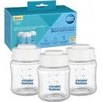 Canpol babies Набор бутылочек для хранения грудного молока 3x120ml 1×1pc, набор бутылочек: цены и характеристики