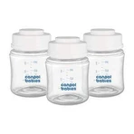 Canpol babies Набор бутылочек для хранения грудного молока 3x120ml 1×1pc, набор бутылочек: цены и характеристики