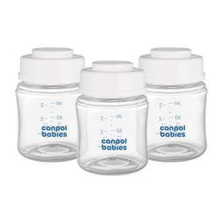 Canpol babies Набор бутылочек для хранения грудного молока 3x120ml 1×1pc, набор бутылочек: цены и характеристики