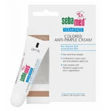 Крем-коректор дерматологічний тонований проти акне Clear Face, 10 мл, Sebamed