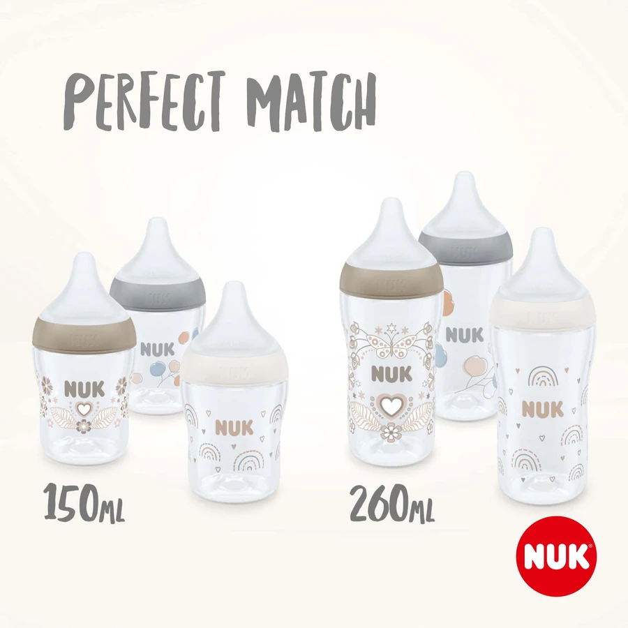 Nuk Perfect Match Соска-пустушка "M" (3+ м.) 2 шт.: ціни та характеристики