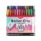 Набір з 24 ручок Roller City, PX268/24, Daco