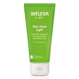 Легкий зволожуючий крем для сухої шкіри Skin Food Light, 75 мл, Weleda