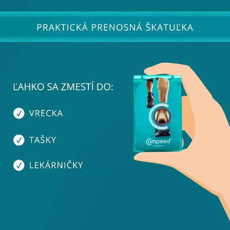 Заплатка для пятки Compeed Puzgiere port 5 шт.: цены и характеристики