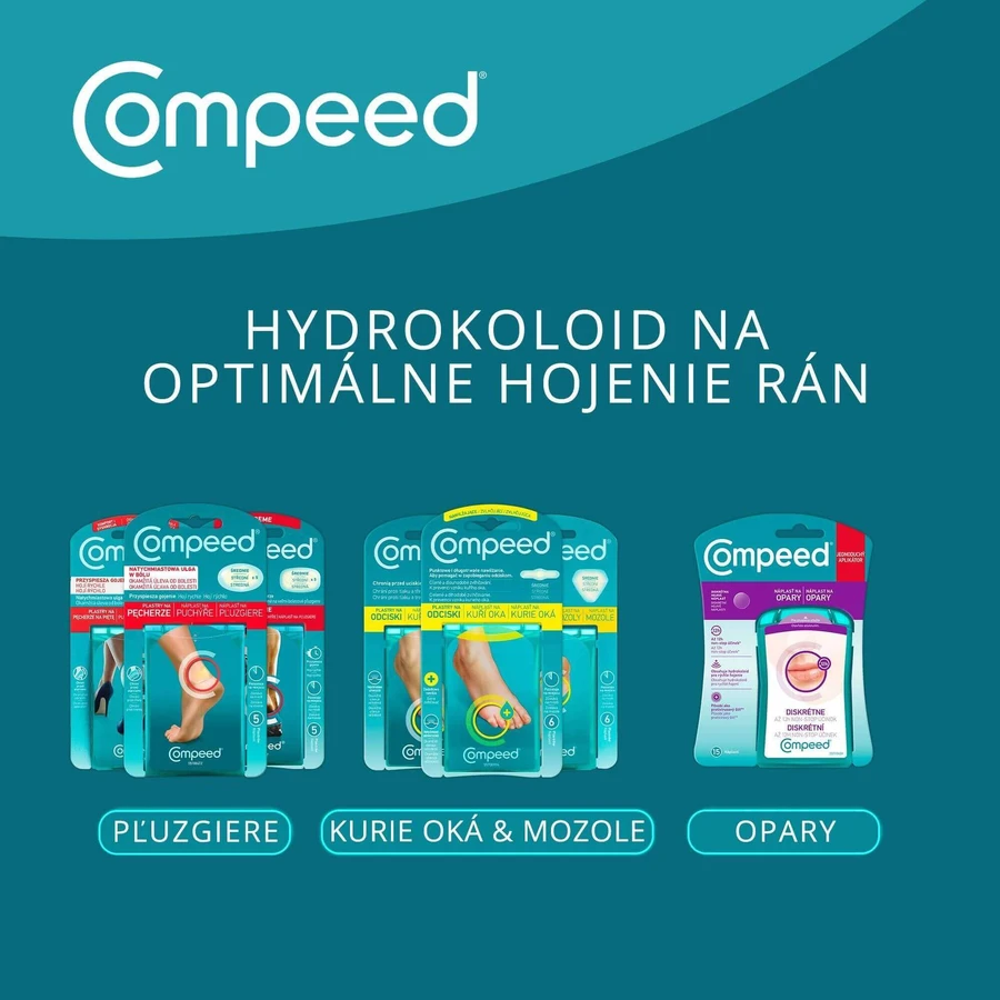 Заплатка для пятки Compeed Puzgiere port 5 шт.: цены и характеристики