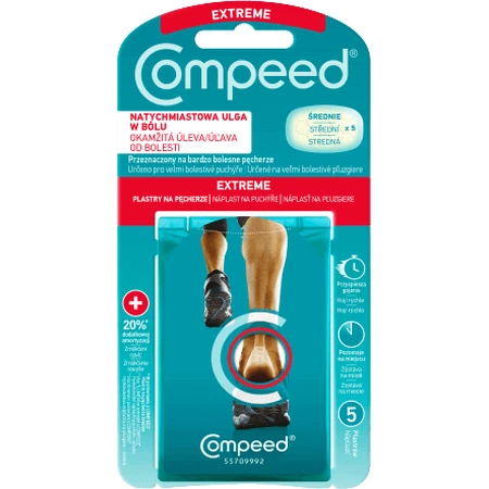 Заплатка для пятки Compeed Puzgiere port 5 шт.: цены и характеристики