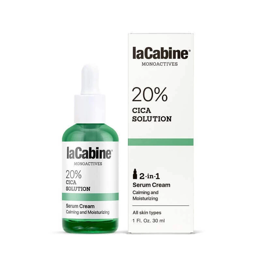 Сыворотка-крем La Cabine Monoactives 20% Cica Solution, 30 мл: цены и характеристики