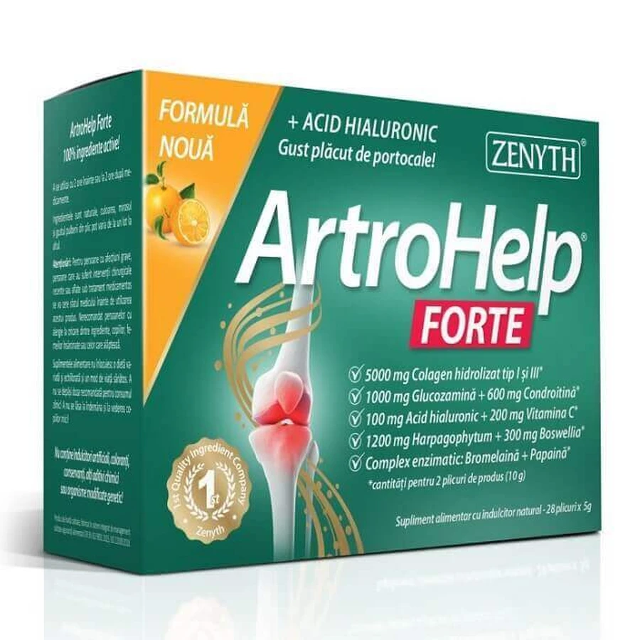 ArtroHelp Forte Zenyth, 28 пакетиків: ціни та характеристики