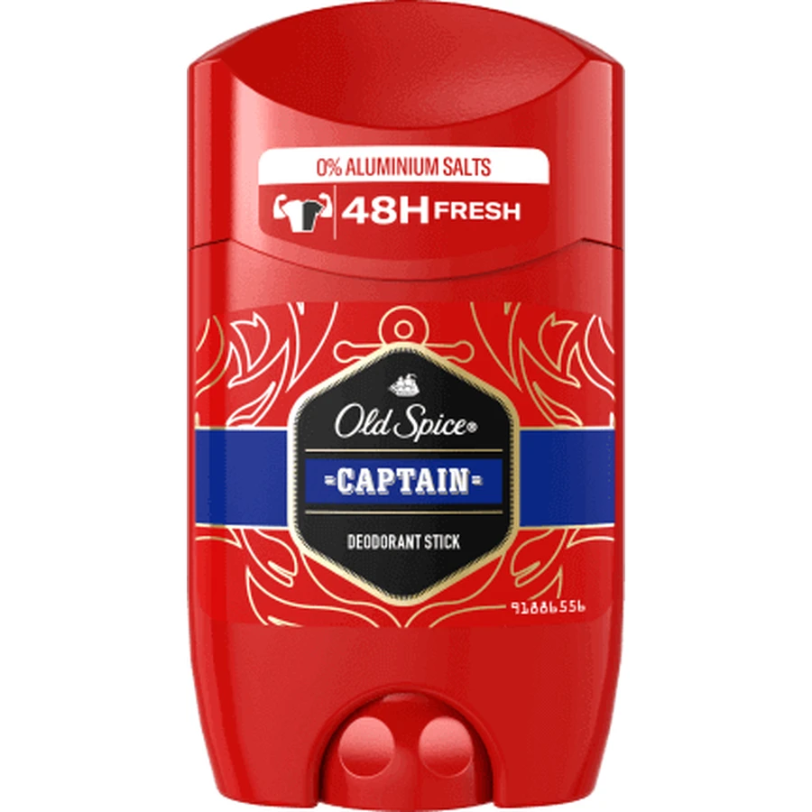 Дезодорант-стік Old Spice Капітан дезодорант, 50 мл: ціни та характеристики