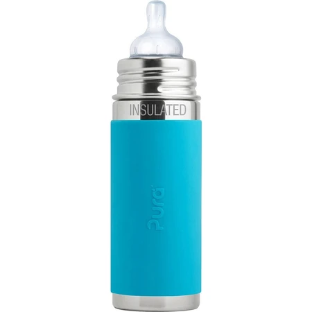 Пляшечка Pura infant TERMO 260 мл 1×1 шт, колір аква, аква: ціни та характеристики