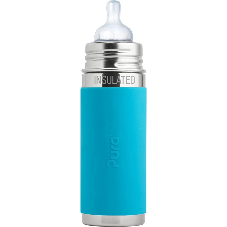 Пляшечка Pura infant TERMO 260 мл 1×1 шт, колір аква, аква: ціни та характеристики