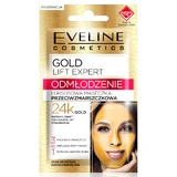 Eveline Cosmetics Gold Lift Expert Rejuvenation, роскошная маска против морщин с 24-каратным дзотом, 7 мл