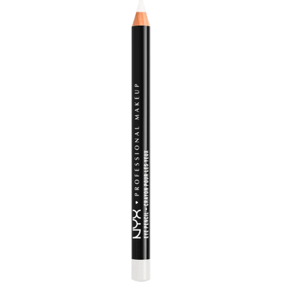 Олівець для очей Nyx Professional MakeUp Slim Eye Pencil 906 White, 1 шт.: ціни та характеристики