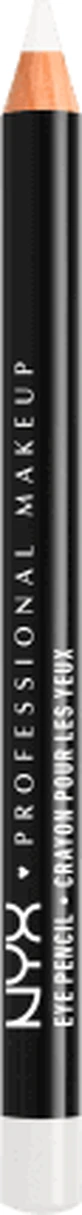 Nyx Professional MakeUp Тонкий карандаш для глаз 906 белый, 1 шт.