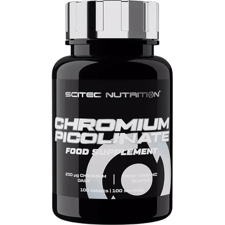 Scitec Nutrition Пиколинат хрома 1×100 табл, пищевая добавка: цены и характеристики