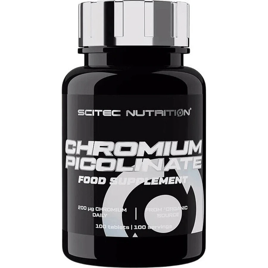 Scitec Nutrition Пиколинат хрома 1×100 табл, пищевая добавка: цены и характеристики
