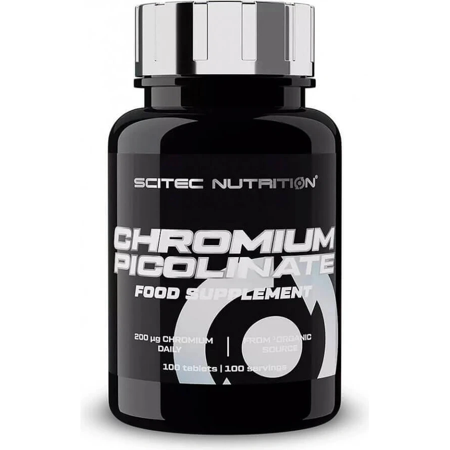 Scitec Nutrition Пиколинат хрома 1×100 табл, пищевая добавка: цены и характеристики