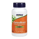 Now Foods CurcuBrain 400 мг, куркума, 50 вегетарианских капсул