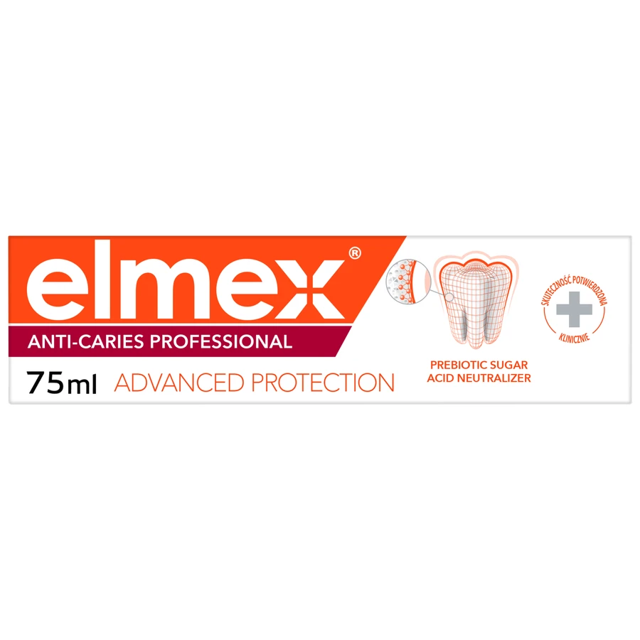 Elmex Anti-Caries Professional, зубная паста для защиты от кариеса, 75 мл: цены и характеристики