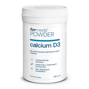 ForMeds Порошковый кальций D3, 78 г